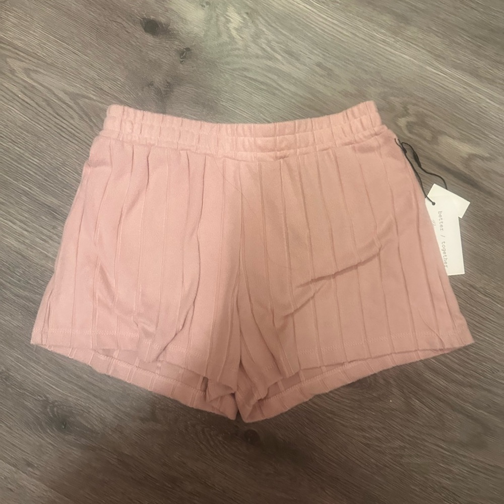 Together High Waist Pink Women's Shorts